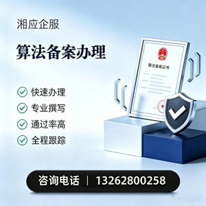 濮阳算法备案申报服务